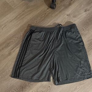 adidas Men's Black Athletic Shorts